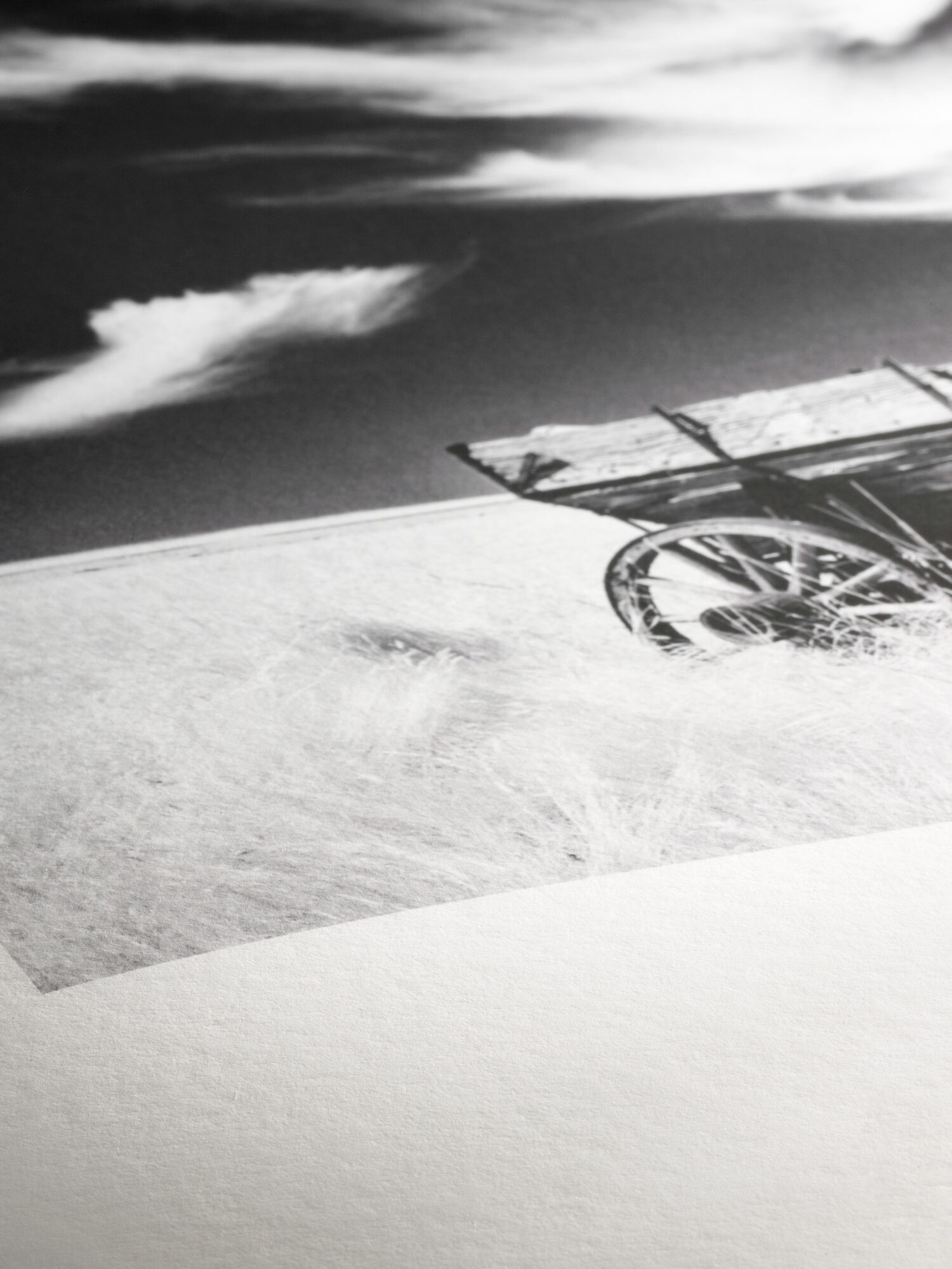 exemplo de superfície do papel para impressão Hahnemuhle Photo Rag Ultra SMooth