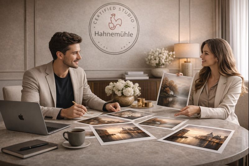 Transforme suas fotos em quadros prontos: avaliamos, ajustamos e imprimimos com padrão Fine Art (Hahnemühle). Entrega com ou sem moldura.